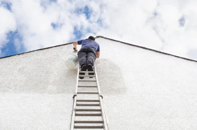 Peinture extérieure à la Rosière — façades et ravalement